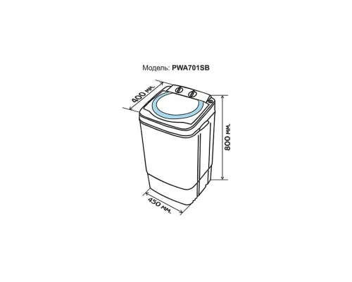 Пральна машина PRIME Technics PWA701SB