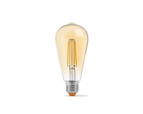 Лампочка Videx Filament ST64FA 10W E27 2200K бронза (VL-ST64FA-10272)