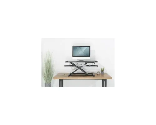 Столик для ноутбука Digitus Ergonomic Workspace Riser, 11-46cm, black (DA-90380-1)
