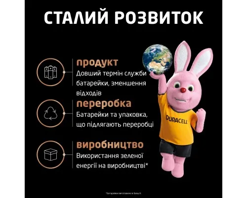 Батарейка Duracell Optimum AAA лужні 4 шт. в упаковці (5015596)