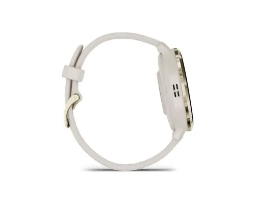 Смарт-годинник Garmin Venu 3S, Ivory + Soft Gold, GPS (010-02785-04)