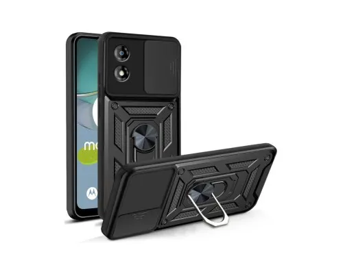 Чохол до мобільного телефона BeCover Military Motorola Moto E14 Black (713052)