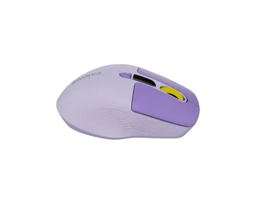 Мишка Canyon MW-26 LCD Silent Wireless/Bluetooth Violet (CNS-CMSW26V)