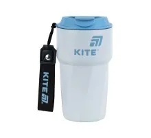 Термокружка Kite 450 мл сіро-блакитна (K25-1220-2)