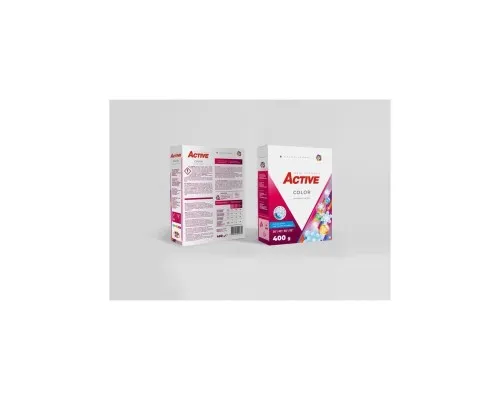 Пральний порошок Active PR Color З ароматом свіжості 400 г (4820196010760)