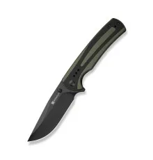 Ніж Sencut Regnator, Black/Green G10, Black Stonewash (S24057-2)