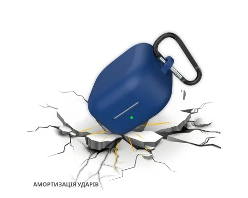 Чохол для навушників BeCover Silicon для Samsung Galaxy Buds 4 / 4 Pro Blue (715875)