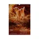 Календар Buromax настінний А3 2027 рік, 1 пружина, Cute goat (BM.210601)