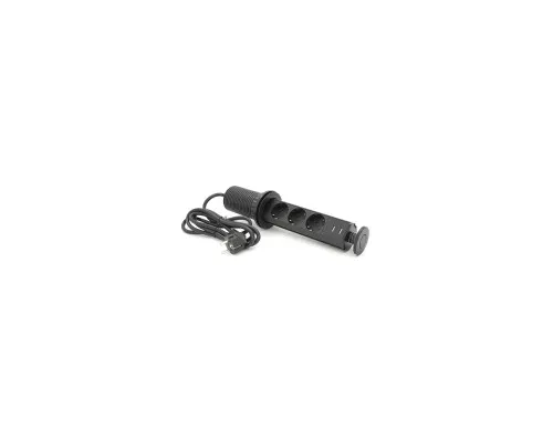 Мережевий фільтр живлення Voltronic 3 Роз, 2USB, 16А, 250V, 2м, Black (D06-FU03)
