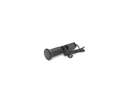 Мережевий фільтр живлення Voltronic 3 Роз, 2USB, 16А, 250V, 2м, Black (D06-FU03)