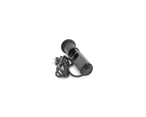 Мережевий фільтр живлення Voltronic 3 Роз, 2USB, 16А, 250V, 2м, Black (D06-FU03)