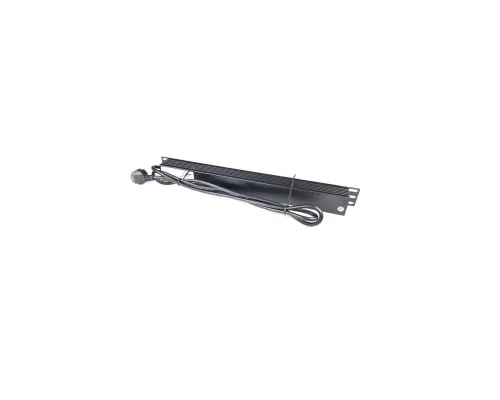 Силовий блок Eserver 19" 8 розеток, выкл., алюм. корпус PDU 220В, 16А (WT-2261A-GER-8WAY)
