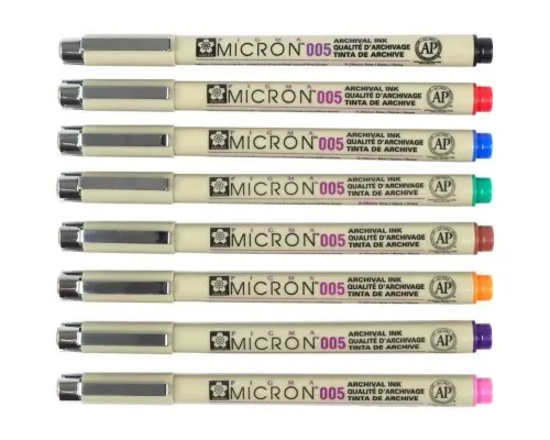 Лайнер Sakura Pigma Micron (0.1) 0,25 мм Помаранчевий (084511306295)