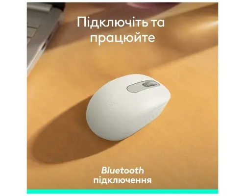 Мишка Logitech M196 Bluetooth Off-White (910-007460)
