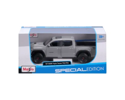 Машина Maisto Toyota Tacoma TRD TRO (2023) сіра, 1:24 (32910 grey)