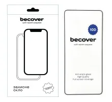 Скло захисне BeCover Oppo Reno12 F 5G 10D Black (712739)