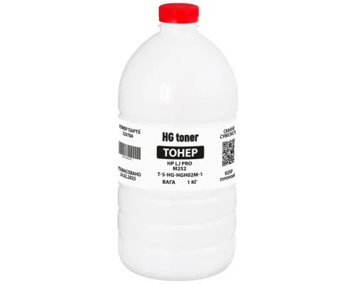 Тонер HP CLJ Pro M252 1кг, magenta HG (TSM-HGH02M-1)