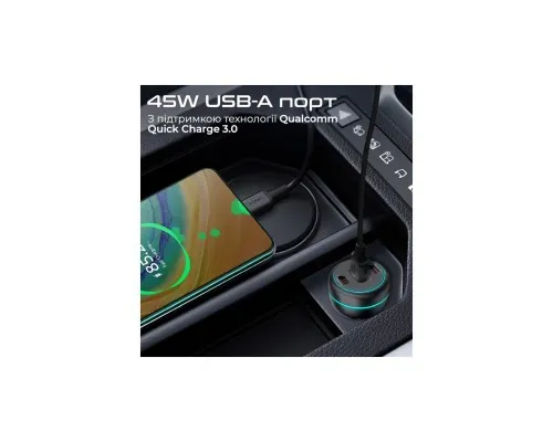 Зарядний пристрій Promate 2xUSB-C PD + USB-A QC3.0 (powerdrive-230)