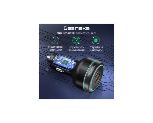Зарядний пристрій Promate 2xUSB-C PD + USB-A QC3.0 (powerdrive-230)