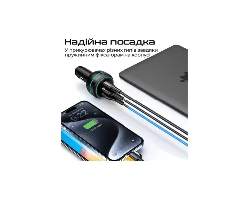 Зарядний пристрій Promate 2xUSB-C PD + USB-A QC3.0 (powerdrive-230)