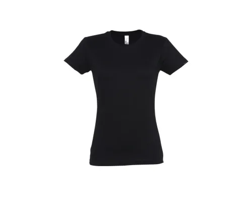 Футболка Sol's Imperial Women насичений чорний XL (11502309XL)