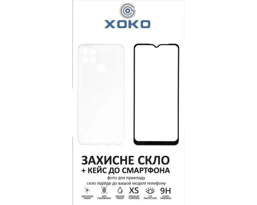 Чохол до мобільного телефона XoKo Ultra Thin Proof + Glass Full Cover Ultra-Thin iPhone 15 Pro Black (XK-CS-ULT-AP-IP15Pr)