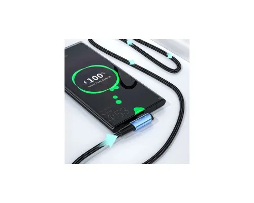Дата кабель USB-C to USB-C 2.0m 100W 90° corner black Essager (EXCTT1-CGWTA01)
