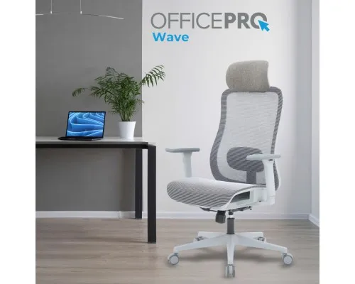 Офісне крісло OfficePro Wave OC670-G-G-G (OC670-G-G-G)
