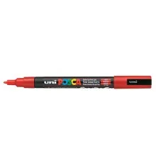 Маркер UNI Posca, 0.9-1.3мм, Червоний (PC-3M.Red)