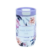 Термокружка Axent 350 мл Violet Whispers (8721-10-A)