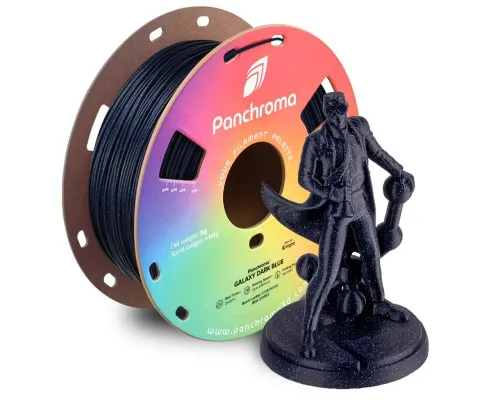 Пластик для 3D-принтера Polymaker PLA PANCHROMA GALAXY 1,75mm 1kg DARK BLUE (CA02025)