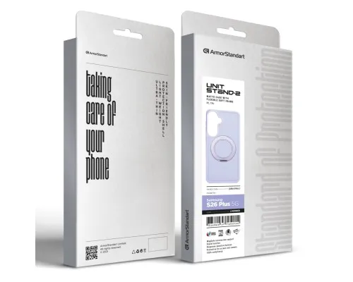 Чохол до мобільного телефона Armorstandart Unit Stand2 Samsung S26 Plus 5G Lavender (ARM89961)