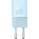 Зарядний пристрій Baseus USB-C PD20W GaN blue (CCGN050103)