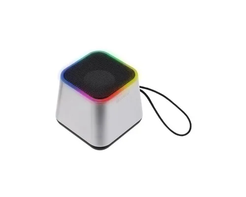 Акустична система NEWVEW NV-9203 RGB/BT/USB/TF/FM Silver (NWVW-NV-9203-SL)