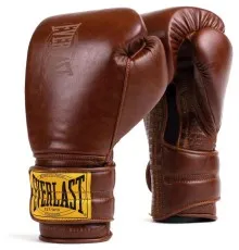 Боксерські рукавички Everlast 1910 Classic Training Glove P00002503 коричневий 16 унцій (009283610326)