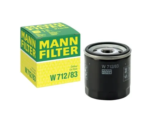 Фільтр масляний Mann W712/83