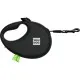Повідець для собак WAUDOG R-leash з контейнером для пакетів S до 12 кг 3 м чорний (26281)