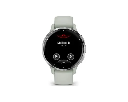 Смарт-годинник Garmin Venu 3S, Sage Gray + Passivated, GPS (010-02785-01)