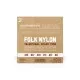 Струни для гітари D'Addario Folk Nylon 80/20 Bronze Ball End Clear Treble (EJ33)