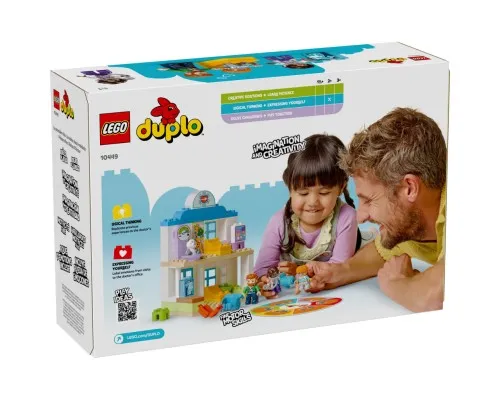 Конструктор LEGO DUPLO Town Уперше: візит до лікаря (10449)