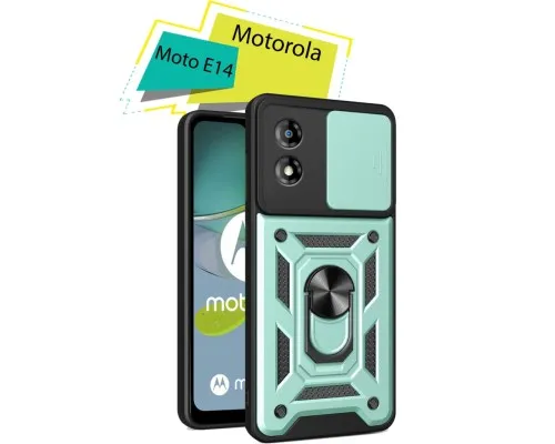 Чохол до мобільного телефона BeCover Military Motorola Moto E14 Dark Green (713054)