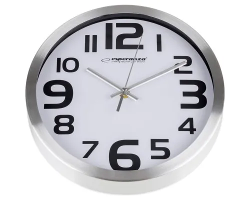 Настінний годинник Esperanza Wall Clock Zurich 25 см White (EHC013W)