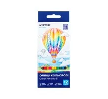 Олівці кольорові Kite Classic 12 кольорів (K-051)