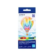 Олівці кольорові Kite Classic 12 кольорів (K-051)