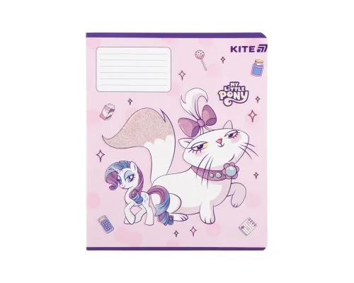 Зошит Kite My Little Pony, 12 аркушів, клітинка (LP25-232)