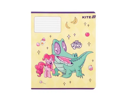 Зошит Kite My Little Pony, 12 аркушів, клітинка (LP25-232)