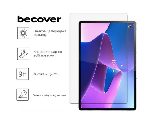 Скло захисне BeCover Lenovo Idea Tab Pro 12.7" (713128)