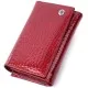 Гаманець ST Leather З натуральної шкіри Червоний (22708)