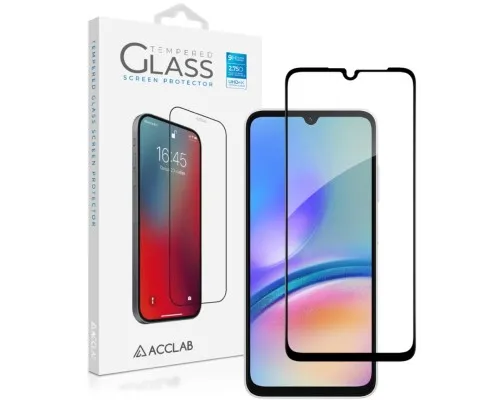 Скло захисне ACCLAB Full Glue Samsung A05S Black (1283126581908)