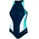 Купальник Aqua Speed Nina 344-42 темно-синій, бірюзовий, білий 42 (5908217664112)